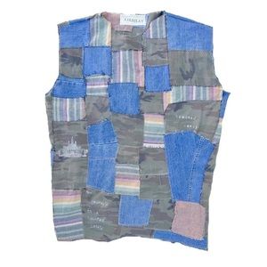 AIRECLAY original patchwork top